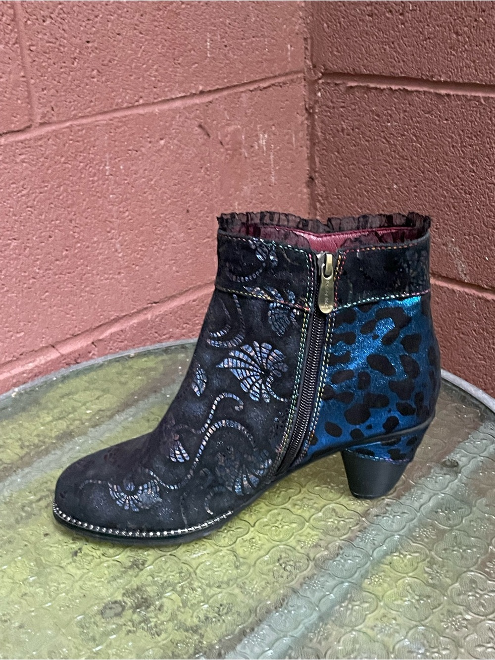 Spring Step L’artiste Dessa Bootie Size 39 - Picture 10 of 15